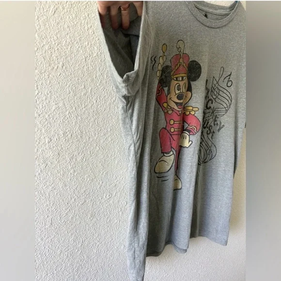 Disney Mickey Mouse Graphic T-Shirt | Size XL | Marching Band Design - Picture 2 of 8